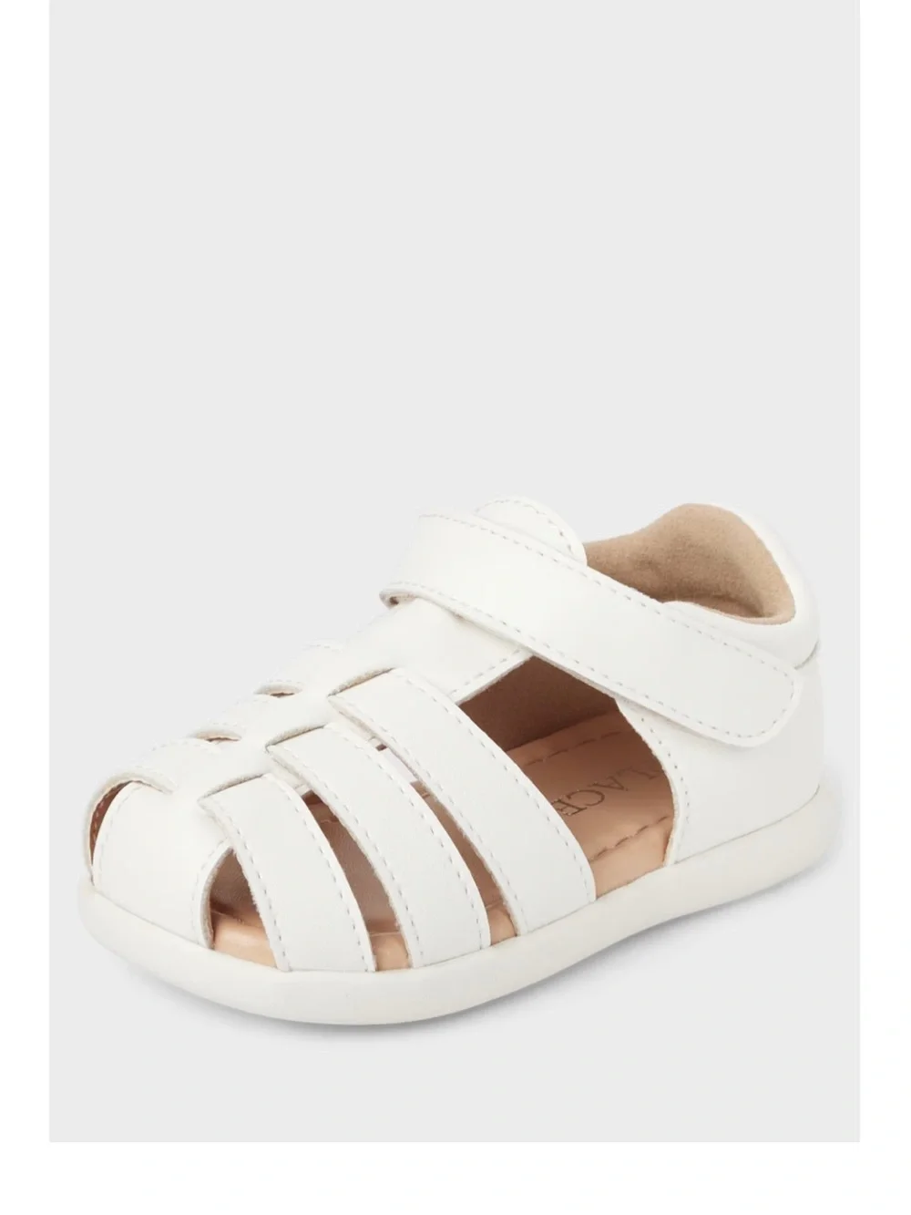 Children’s Place Girls White Fisherman Sandal NEW Sz 5